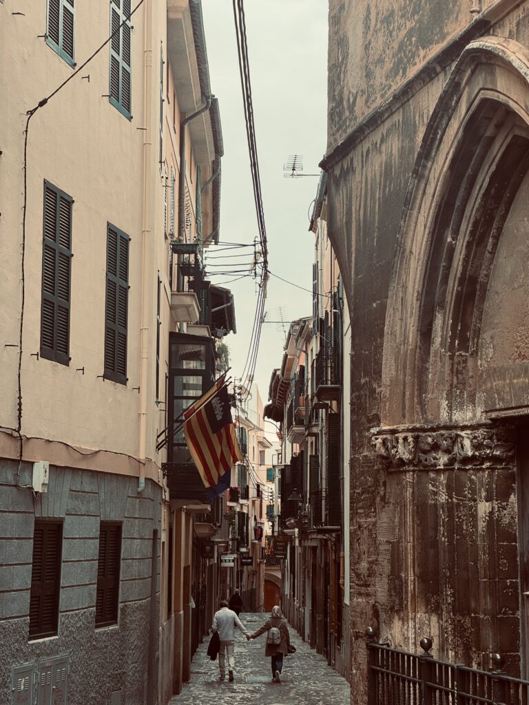 Altstadtgasse in Palma de Mallorca